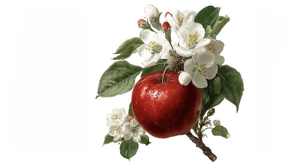 Interesting facts about apples AI.