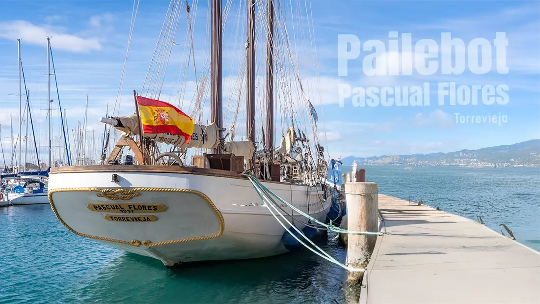Pascual Flores sailing ship, a floating museum from Torrevieja
