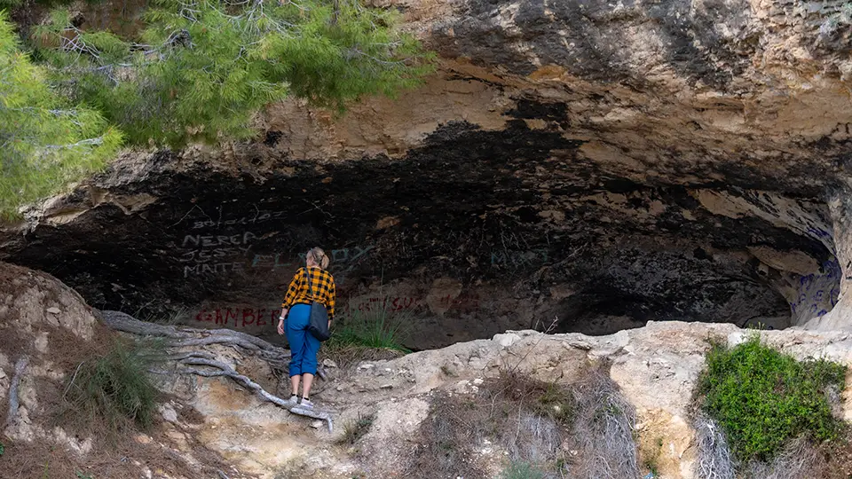 Roman Sanctuary of Cueva Negra de Fortuna near Murcia.