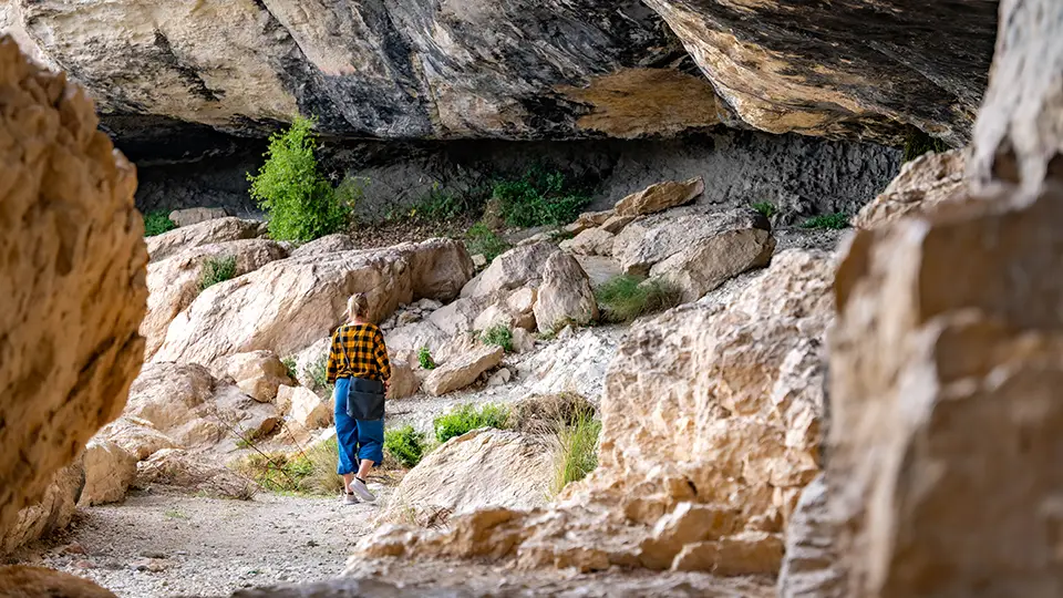 Roman Sanctuary of Cueva Negra de Fortuna near Murcia.