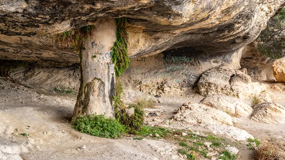 Roman Sanctuary of Cueva Negra de Fortuna near Murcia.