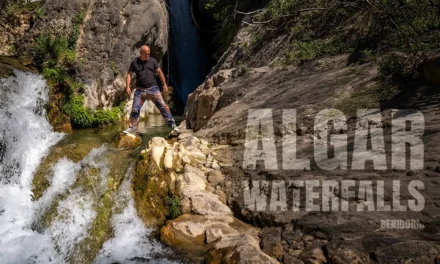 Algar Waterfall near Benidorm, a green, peaceful oasis