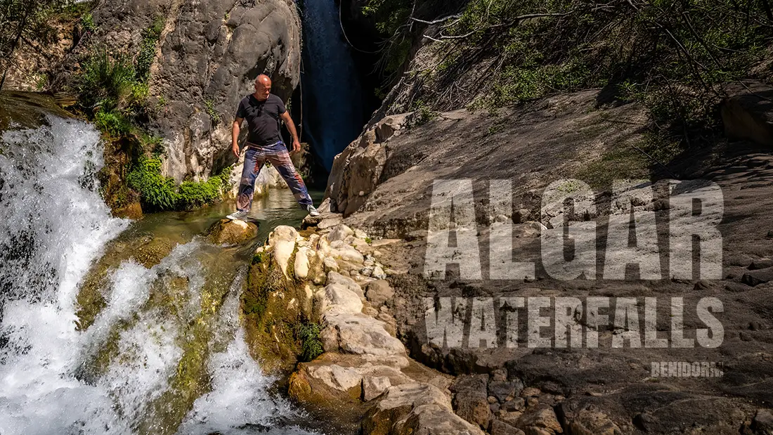 Algar Waterfall near Benidorm, a green, peaceful oasis