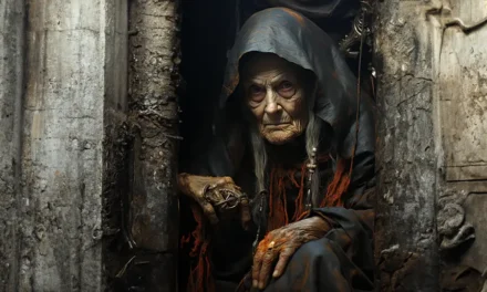 Baba Yaga, a dark figure from Slavic folklore