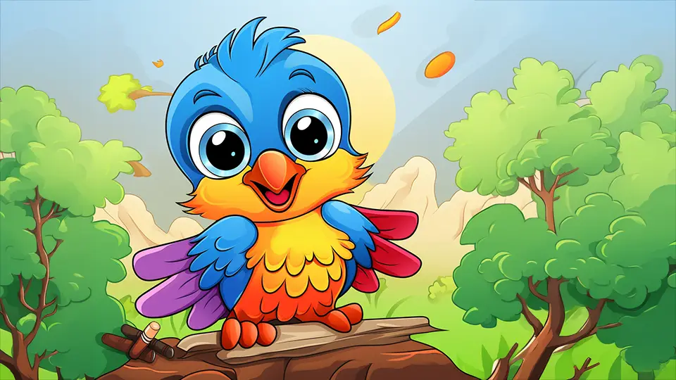 Interesting Facts about birds for kids AI.