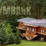 Szymbark in Kashubia an upside-down house and museum