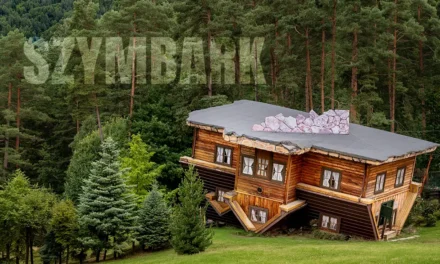 Szymbark in Kashubia an upside-down house and museum