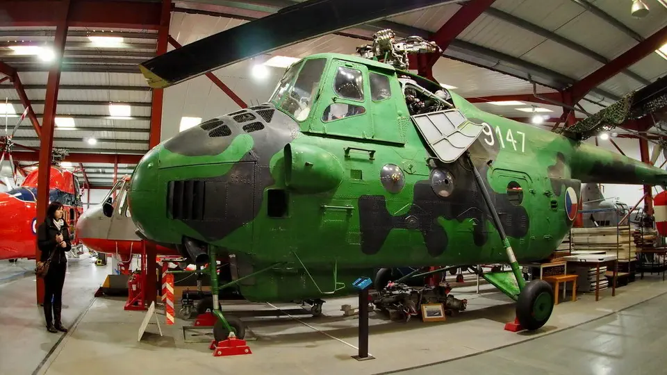The Helicopter Museum in Weston Super Mare.
