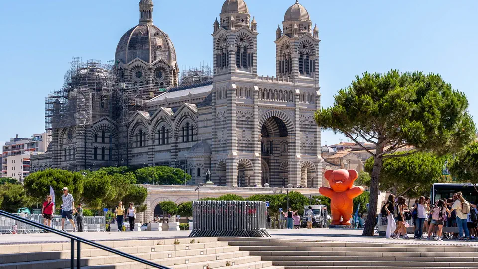 Marseille Cathedral La Major - Sainte-Marie-Majeure.