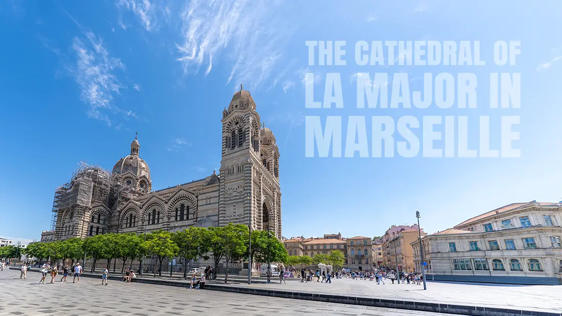 Marseille Cathedral La Major - Sainte-Marie-Majeure.