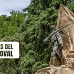 Jardines del Cabo Noval garden beside Madrid’s Palace