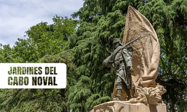 Jardines del Cabo Noval garden beside Madrid’s Palace