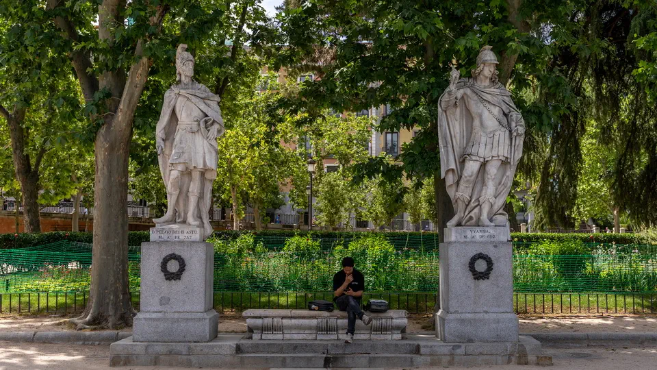 Jardines del Cabo Noval in Madrid.