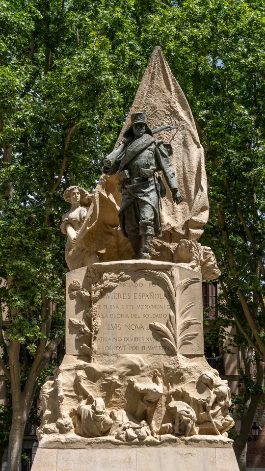 Jardines del Cabo Noval in Madrid.