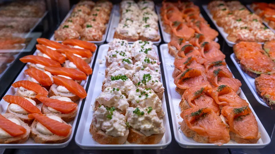 Mercado de San Miguel in Madrid.