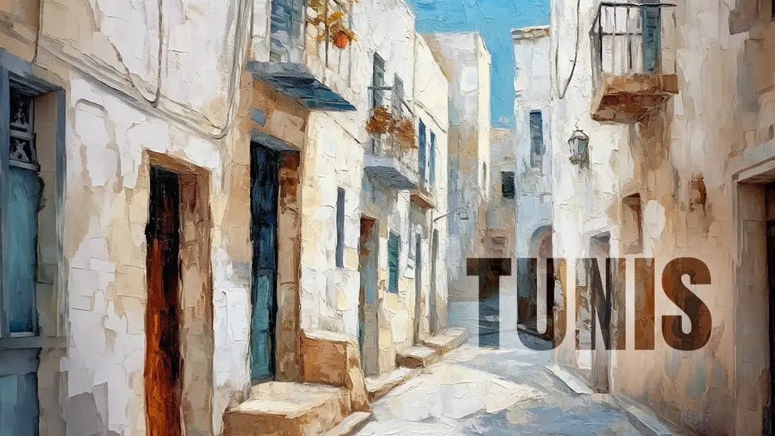 Tunis, the capital of Tunisia, full of history, contrasts and monuments