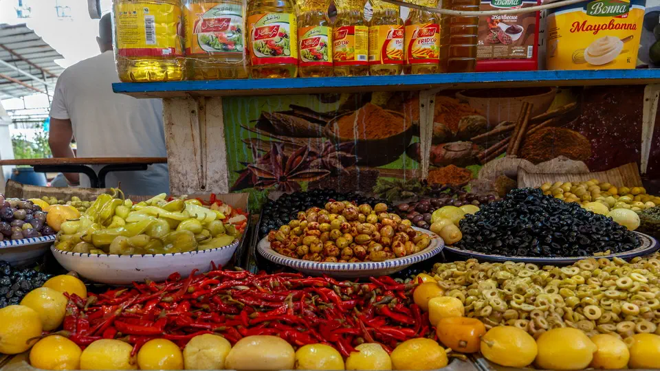 Central Market in Tunis.