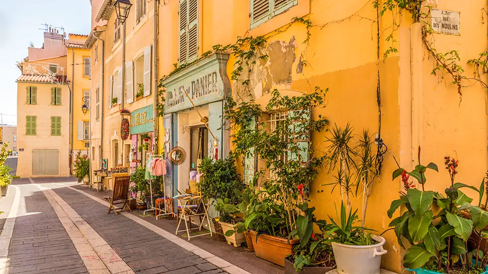 Marseille in France. Le Panier