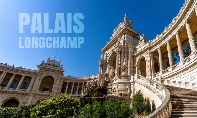 Palais Longchamp in Marseille a palace built to celebrate water