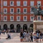 Plaza Mayor in Madrid.