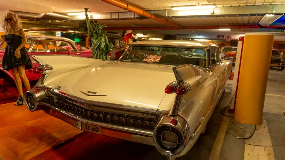 American Old Cars Museum in Kościerzyna, Poland.