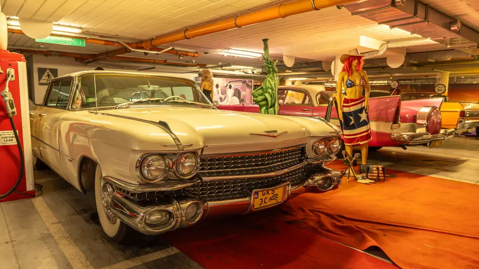 American Old Cars Museum in Kościerzyna, Poland.