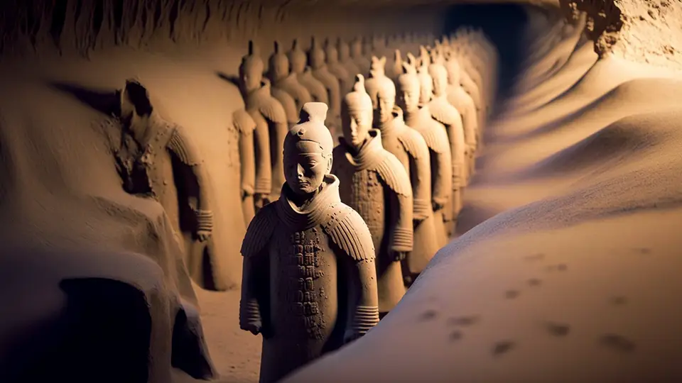 Interesting Facts About the Terracotta Army of Emperor Qin Shi Huang AI.