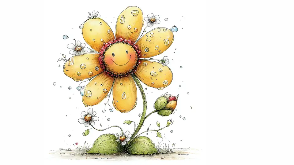 Interesting facts about flowers AI.