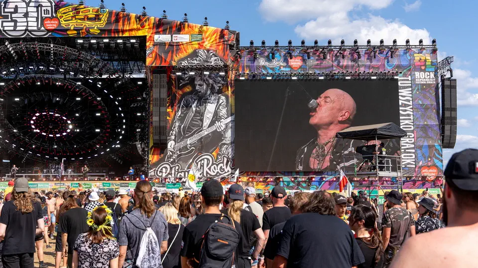 Pol’and’Rock Festival, in Poland.