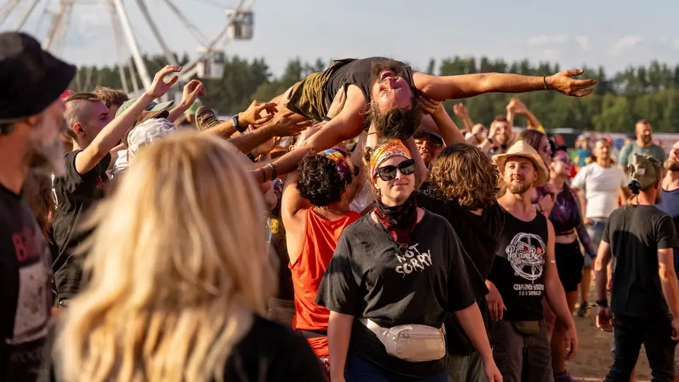 Pol’and’Rock Festival, in Poland.