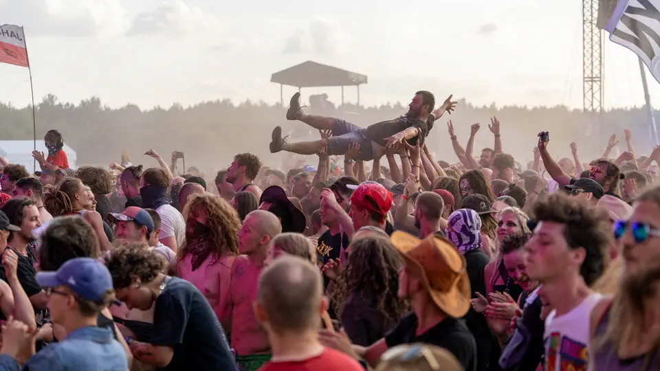 Pol’and’Rock Festival, in Poland.